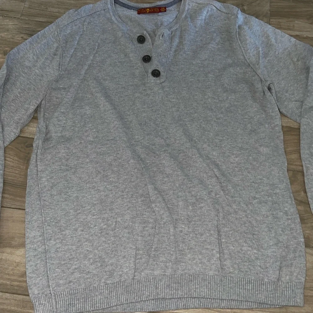 7 for mankind men’s pullover sweater